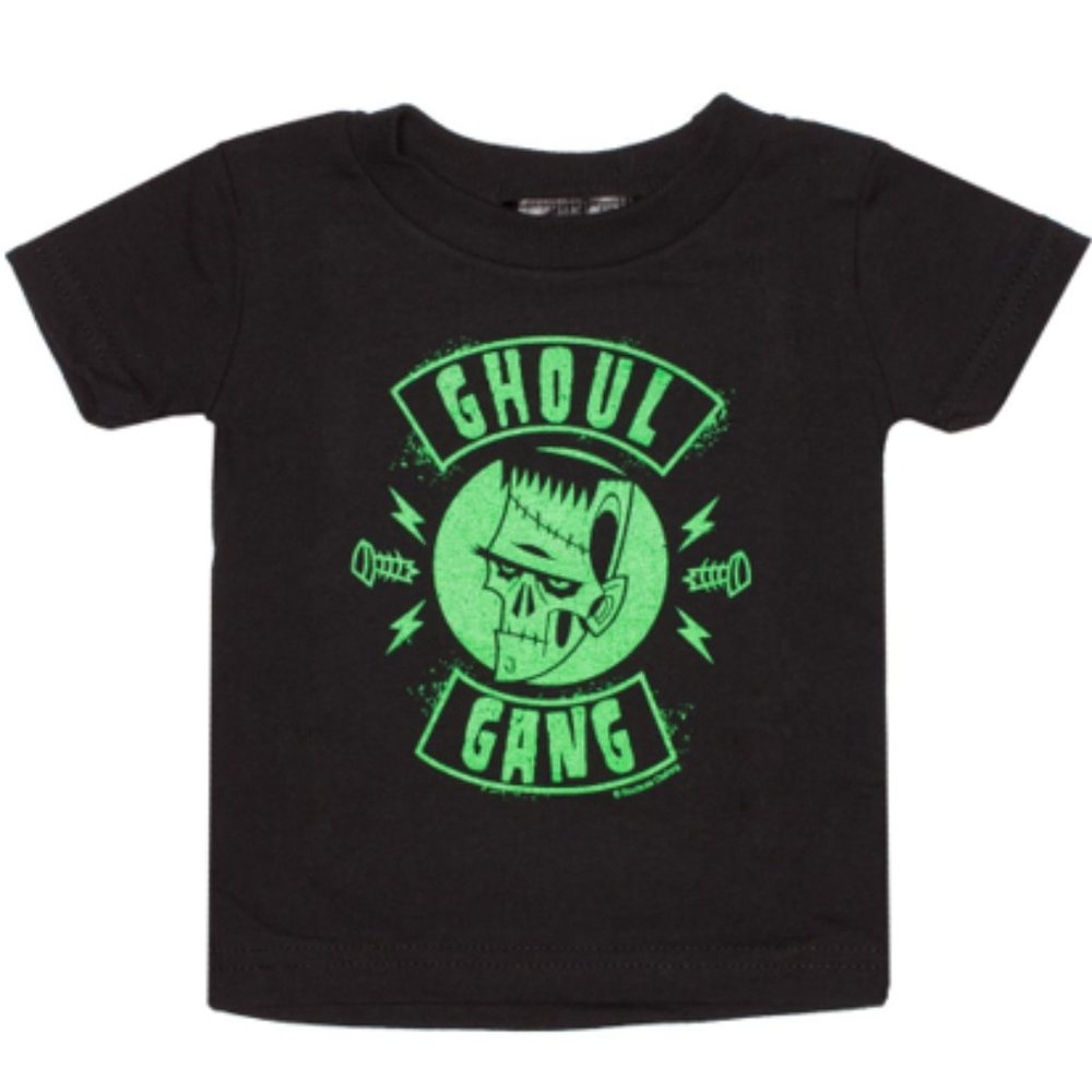 Black & Green Ghoul Gang Shirt